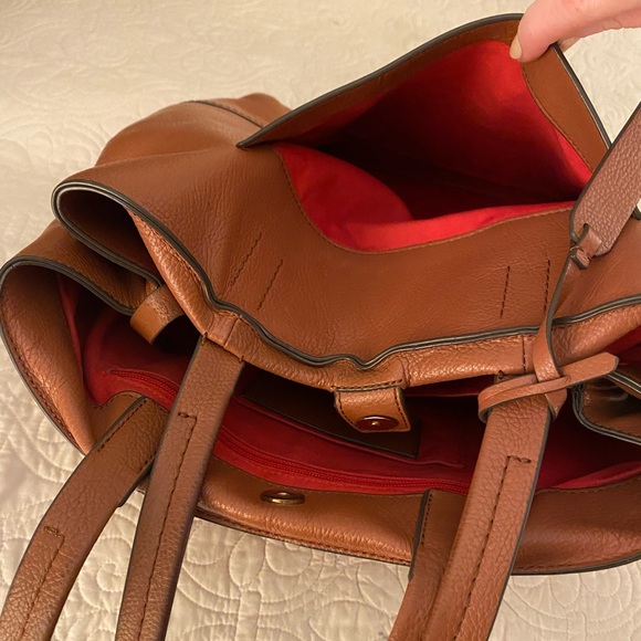 JCrew All Day Leather Tote - Picture 7 of 13